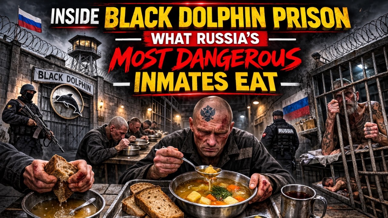 Inside Russia’s Black Dolphin Prison  What Russian Deadliest inmates Eat behind bars