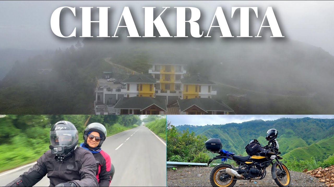 Delhi To Chakrata on Royal Enfield New Himalayan 450 ! Moonsoon Ride