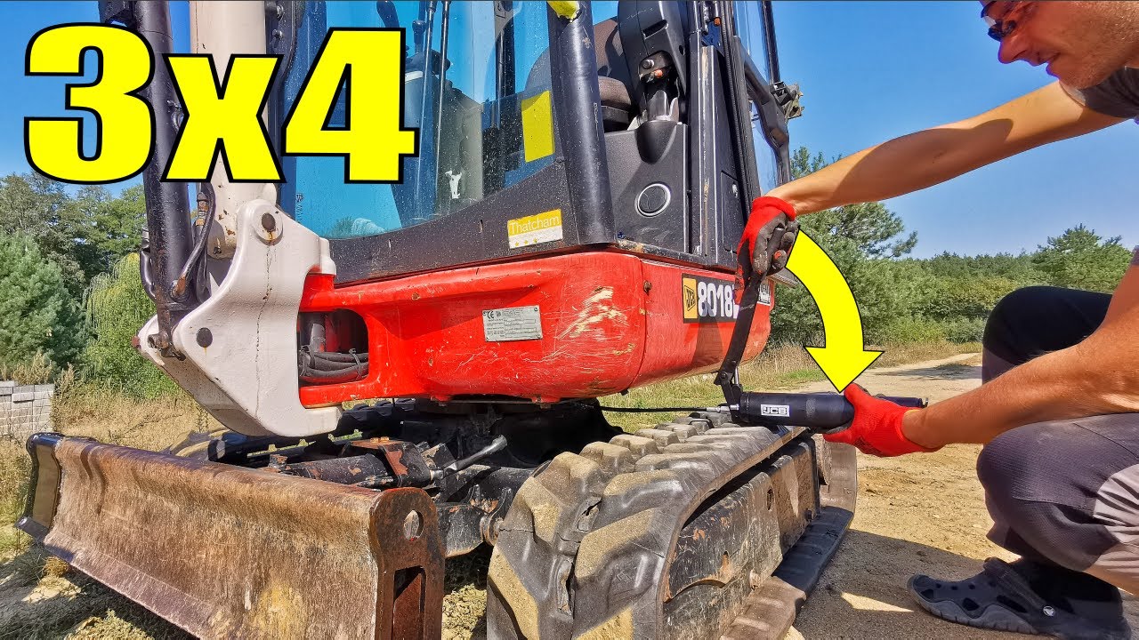 How To Grease The Slew Ring On Your Mini Excavator. Let It Spin Smoothly!