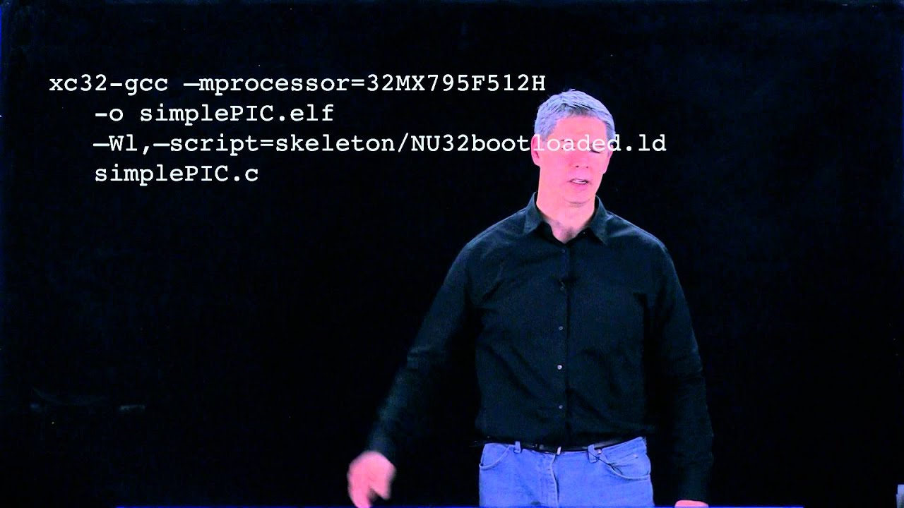 The PIC32 executable build process (Kevin Lynch)