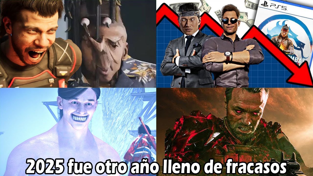 Los peores Fracasos y Cagazos del Gaming en 2025. Un año desastroso