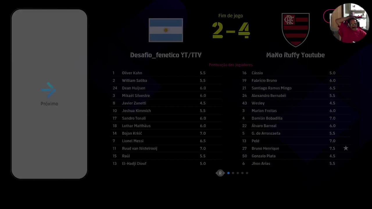 🔥Efootball ao vivo🔥