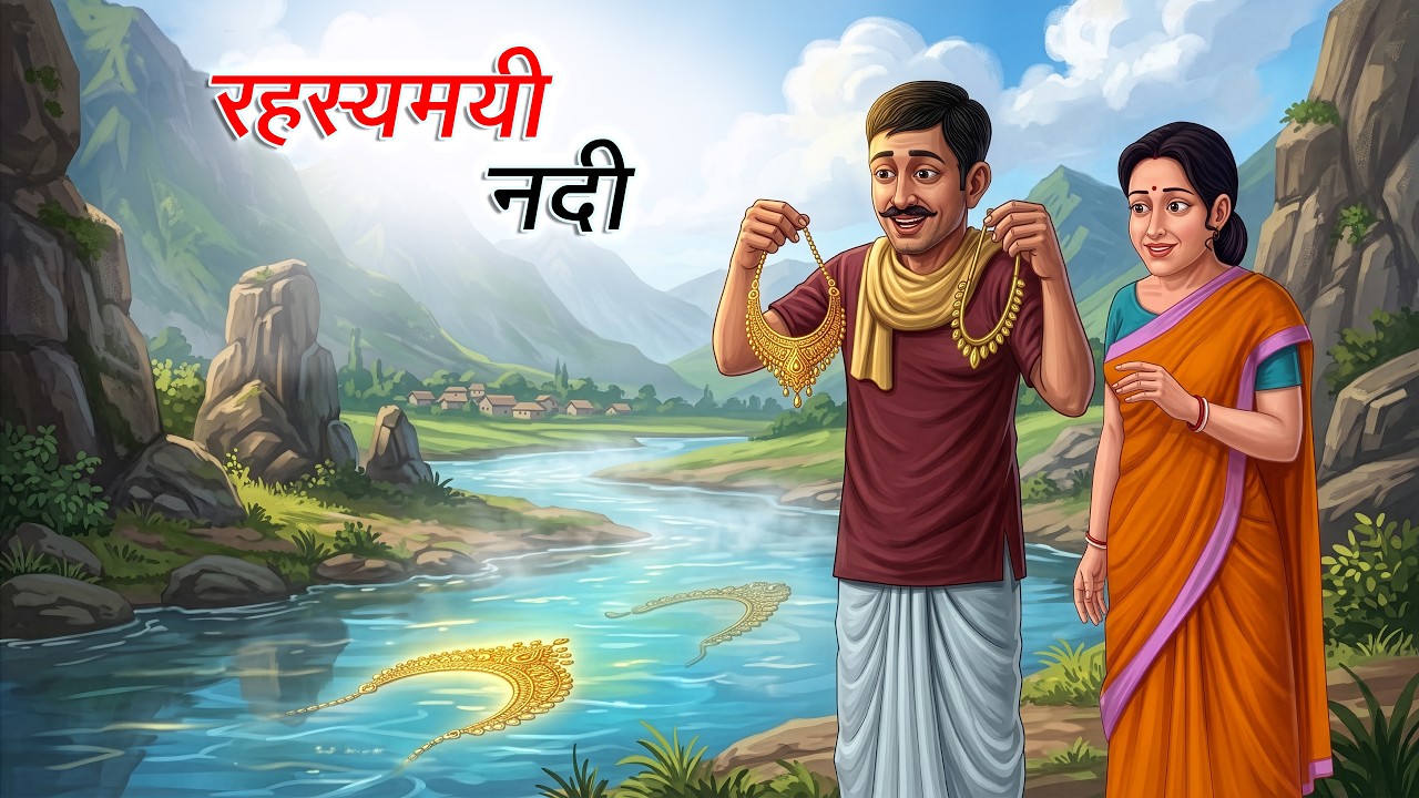 रहस्यमयी नदी | Rahasyamayi Nadi | Hindi Kahaniya | Animated Stories