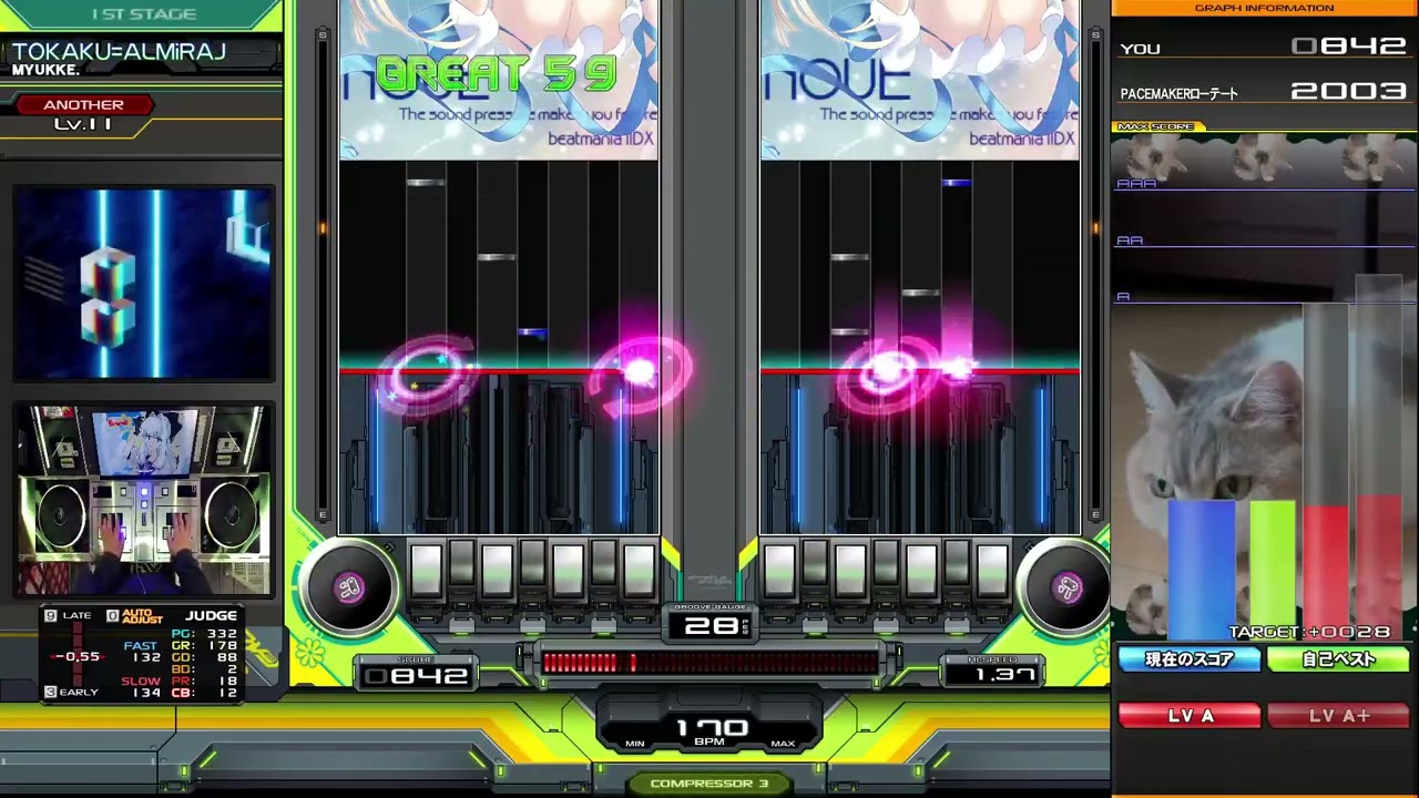 【beatmania IIDX】TOKAKU=ALMiRAJ / MYUKKE. DPA☆11