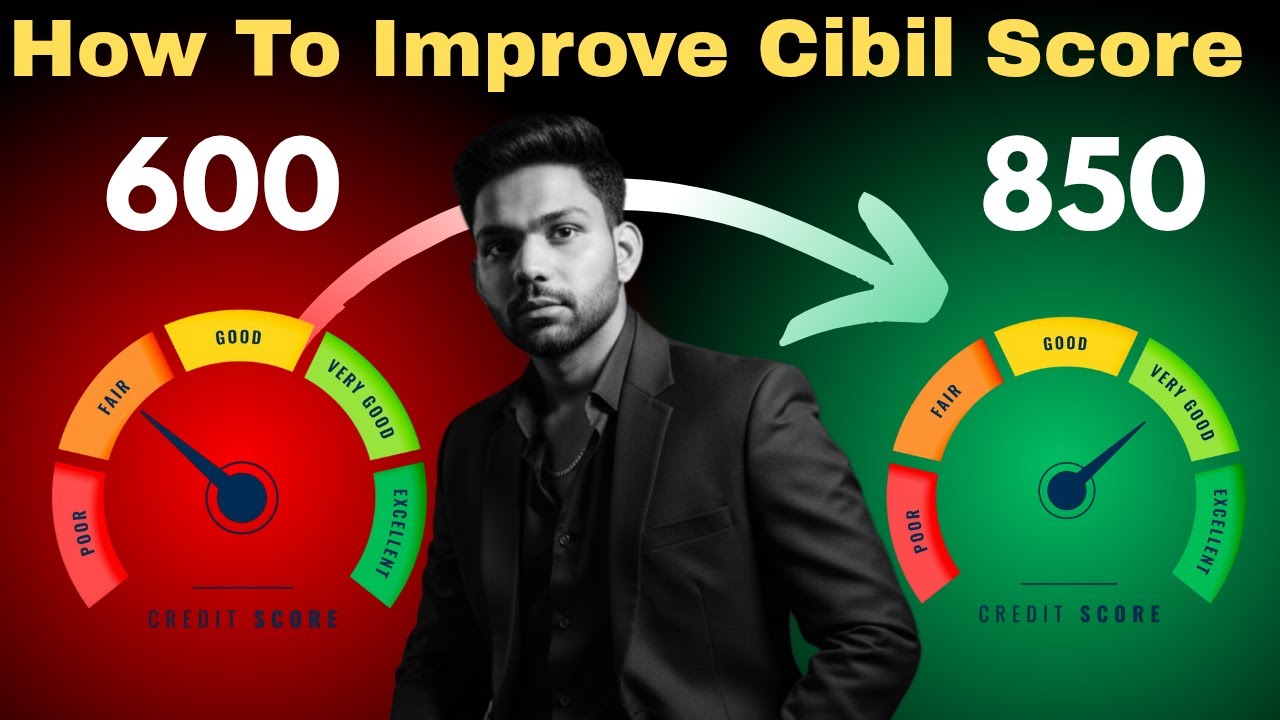 How To Improve Cibil Score in 2025 | Cibil Score Kaise Badhaye | Credit Score 750+ Kaise Kare