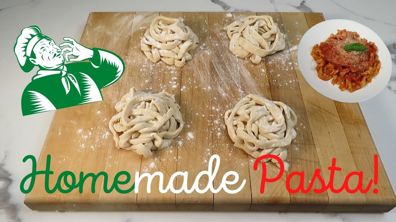 Easy Homemade Pasta Recipe | Homemade Fresh Pasta | Charcoal Chariots