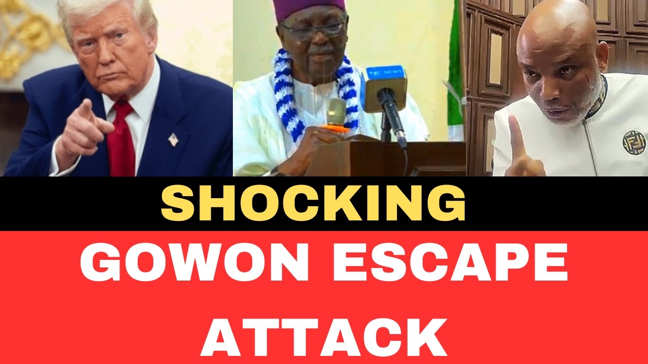 Gowon Escáppe Ter0r A.tta.çk (SHOCKING)