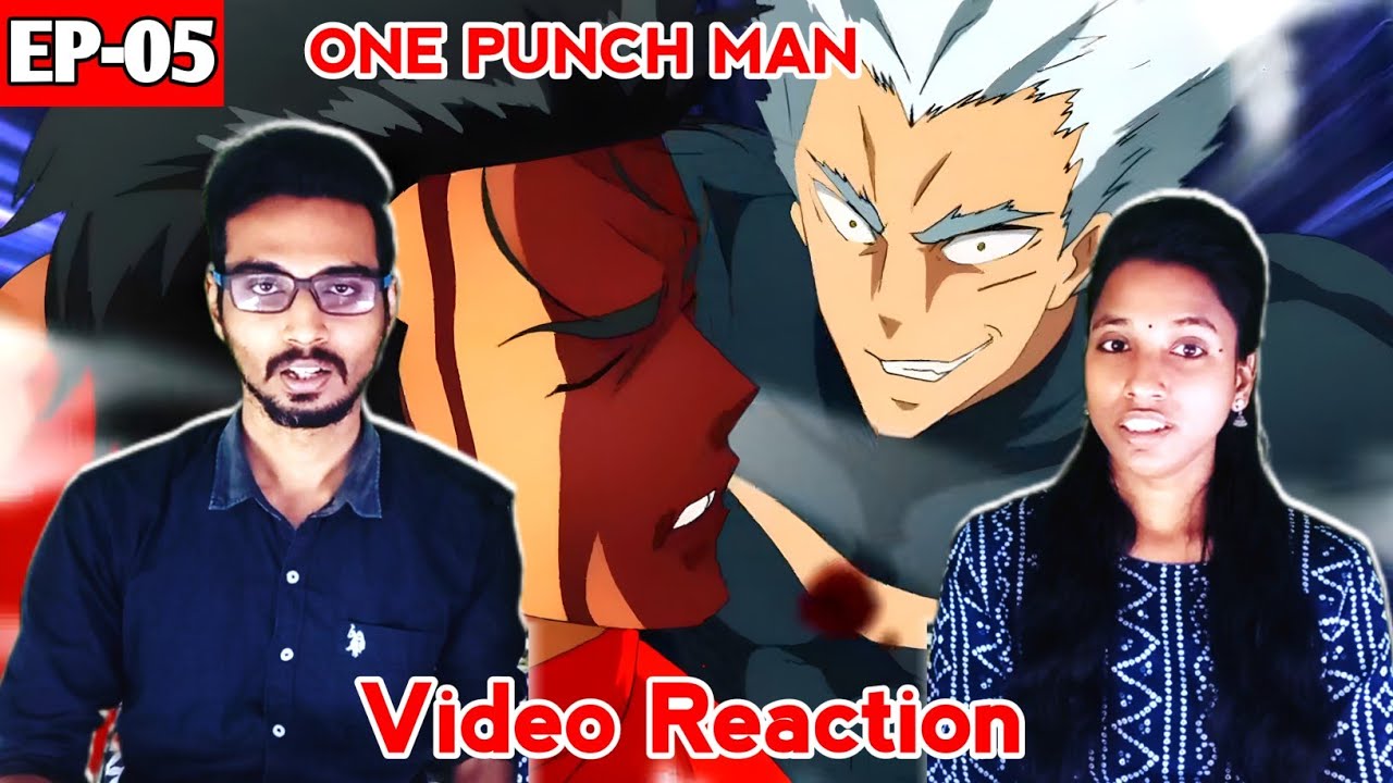 ONE PUNCH MAN S-02 EP-05 Reaction 🤔 | Tamil Couple Reaction 