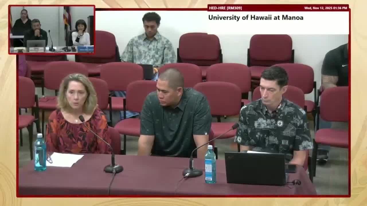 Hawaii athletics director, coaches call for NIL funding to stay competitive