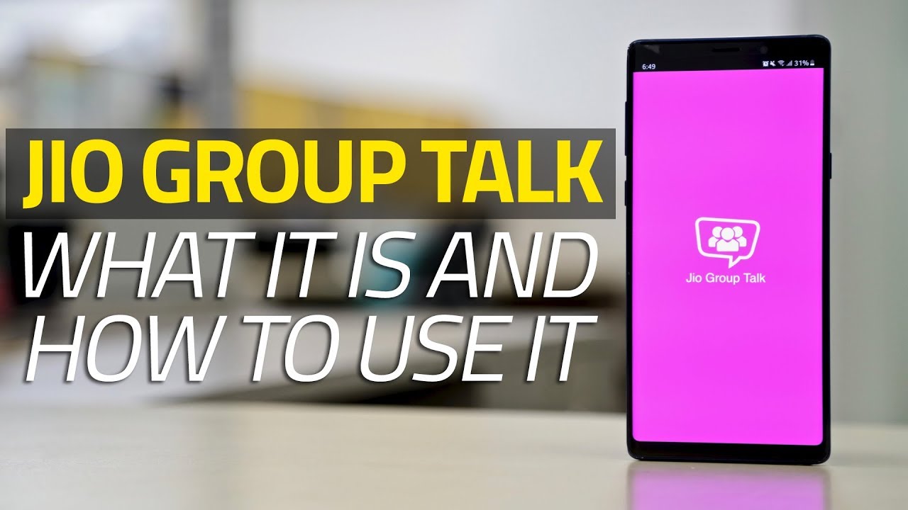 Jio Group Talk: How to Make HD Conference Calls, Use Lecture Mode, and More