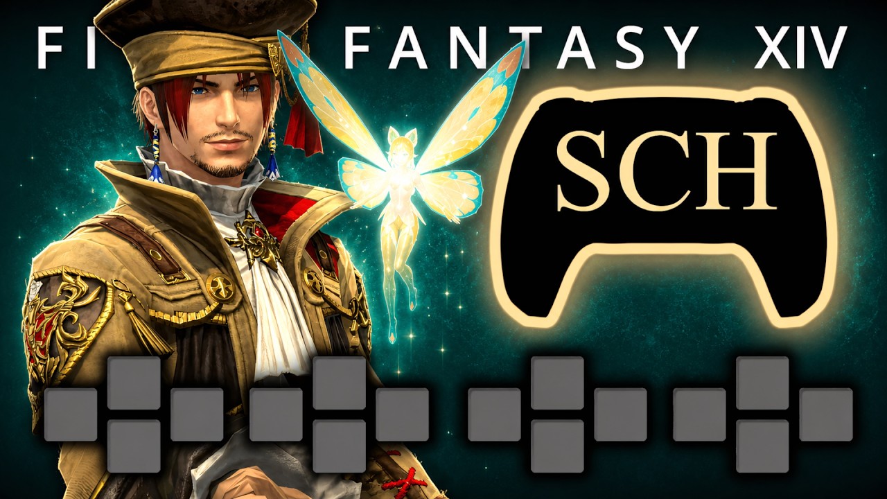 FFXIV: Scholar Lv.100 Controller Layout 🎮