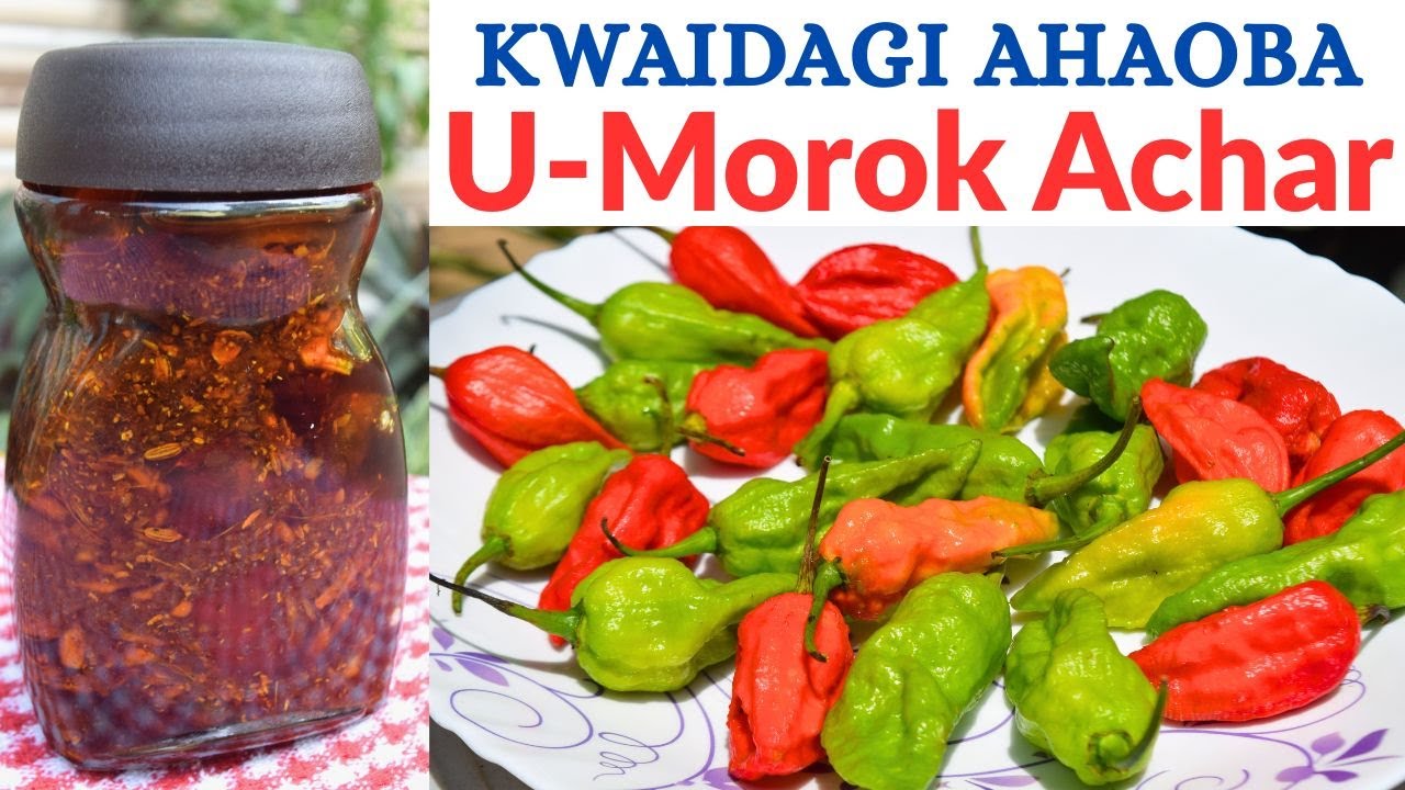 Khwaidagi Ahaoba  Maongda U-Morok Achar Semjare | King Chilli Pickle Special style #matheltherecipe