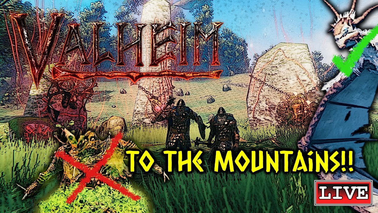 Valheim Co-op - Intro into the Mountains!! pt 7