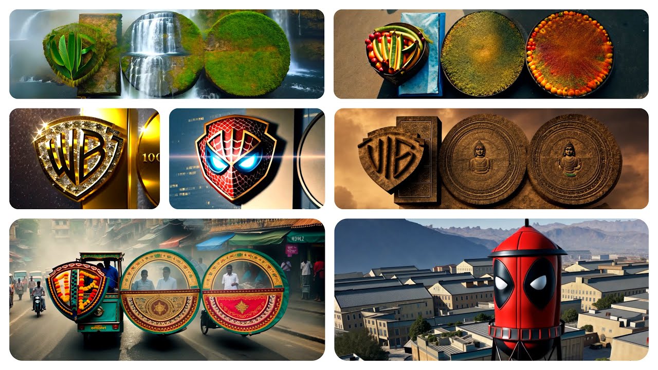 Warner Bros. 100th Anniversary Intro made by AI