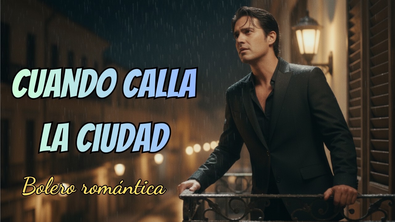 Cuando Calla la Ciudad – Canción de Amor en Español | Bolero de Amor para Dedicar