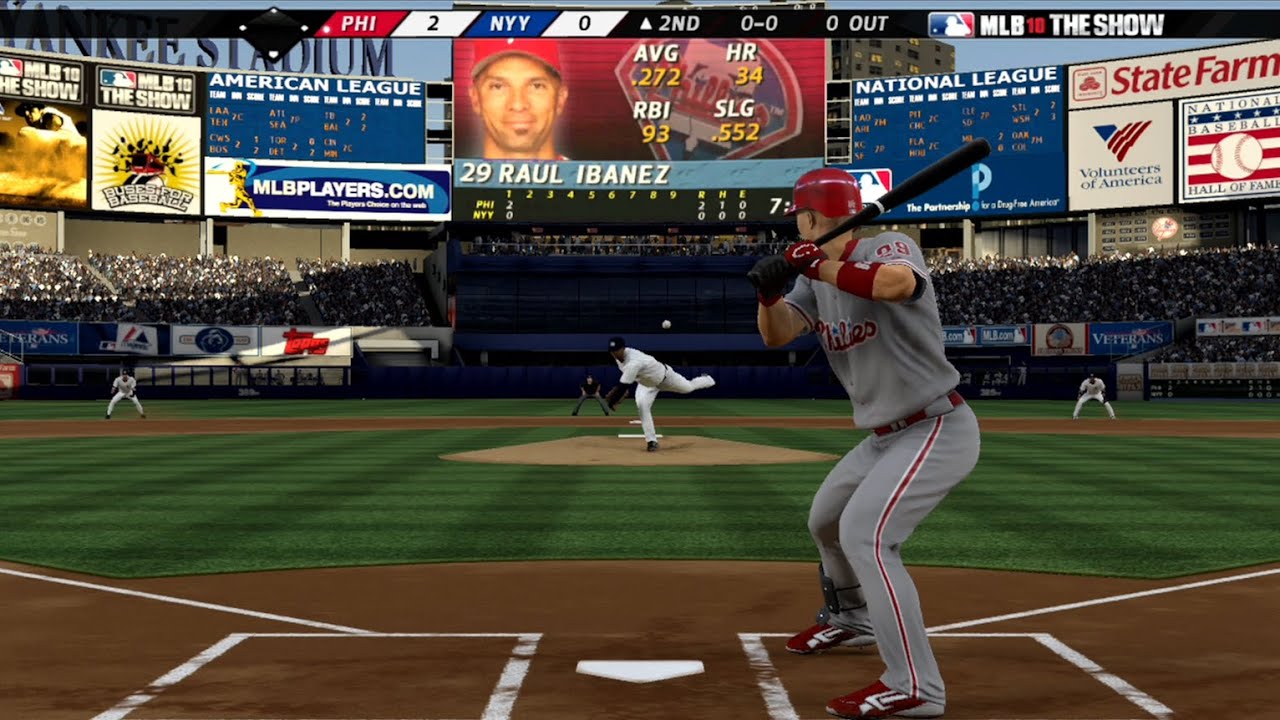 MLB 10 The Show (PS3) - CPU vs. CPU Gameplay
