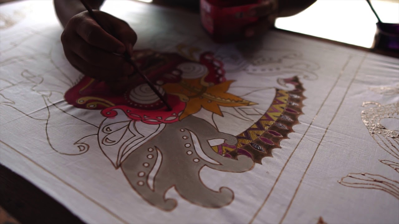 Batik Painting In Bali