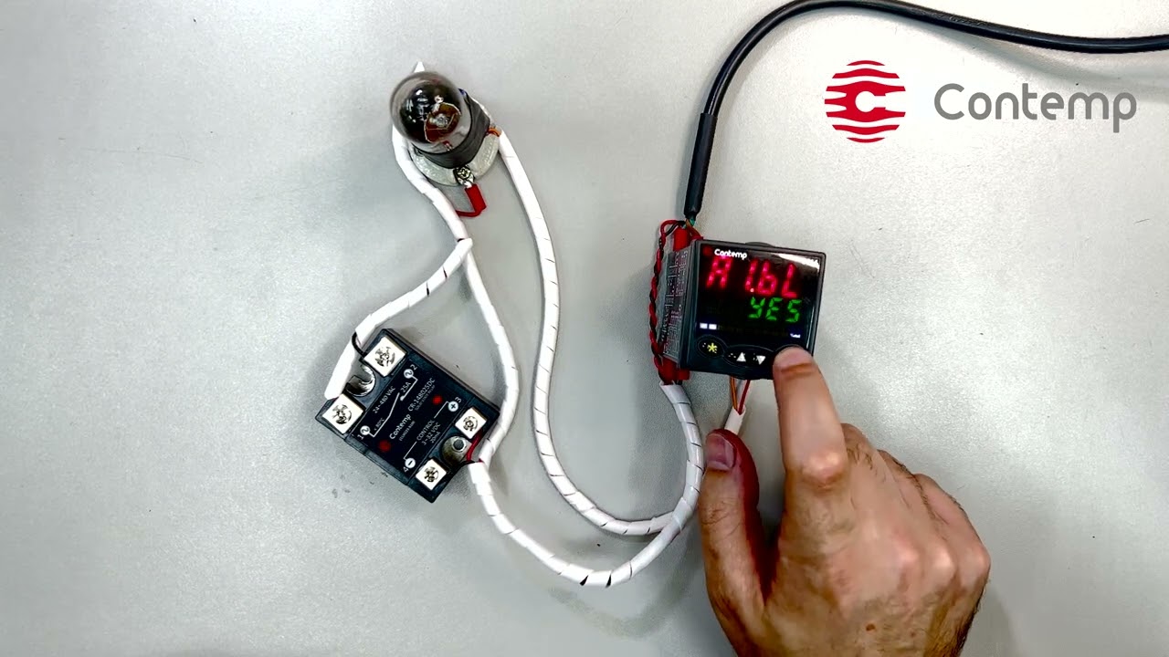 Configuração de Alarme no Controlador de Processos C714