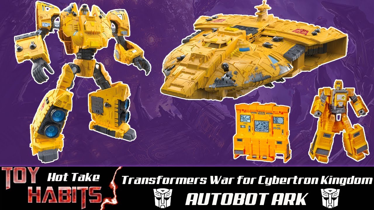 Autobot Ark Transformers WFC Kingdom + Teletran-1 + Mainframe Review + Unboxing + Transformation