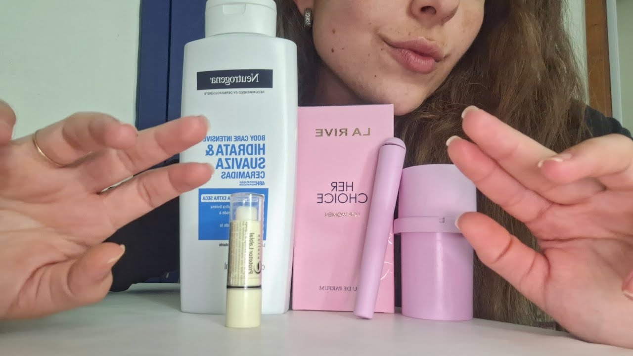 Asmr tapping e massagem em objetos, sons de boca e scratching 