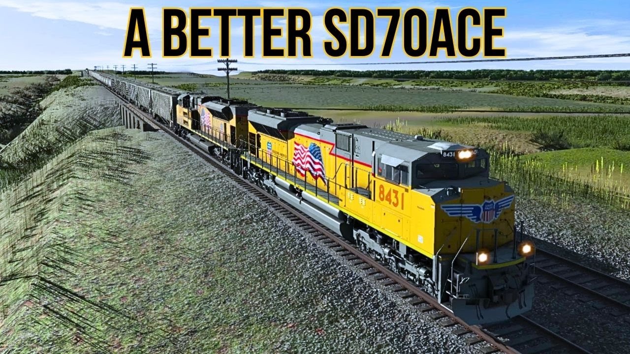 Trainz 2022: The UP SD70 Ace by Jointed Rails and a Quick Look at the SD70 ACU By S.S Mods