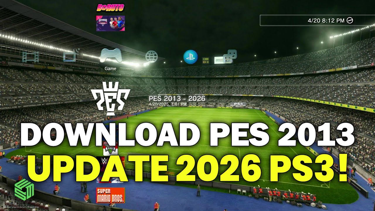 [PS3] PES 2013 PATCH 2026 PS3
