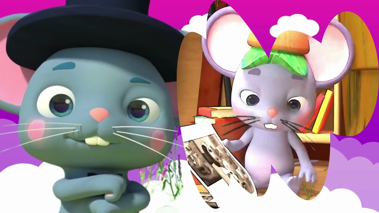 The Country Mouse and the City Mouse & El ratón de campo y el ratón de ciudad | Kid Song