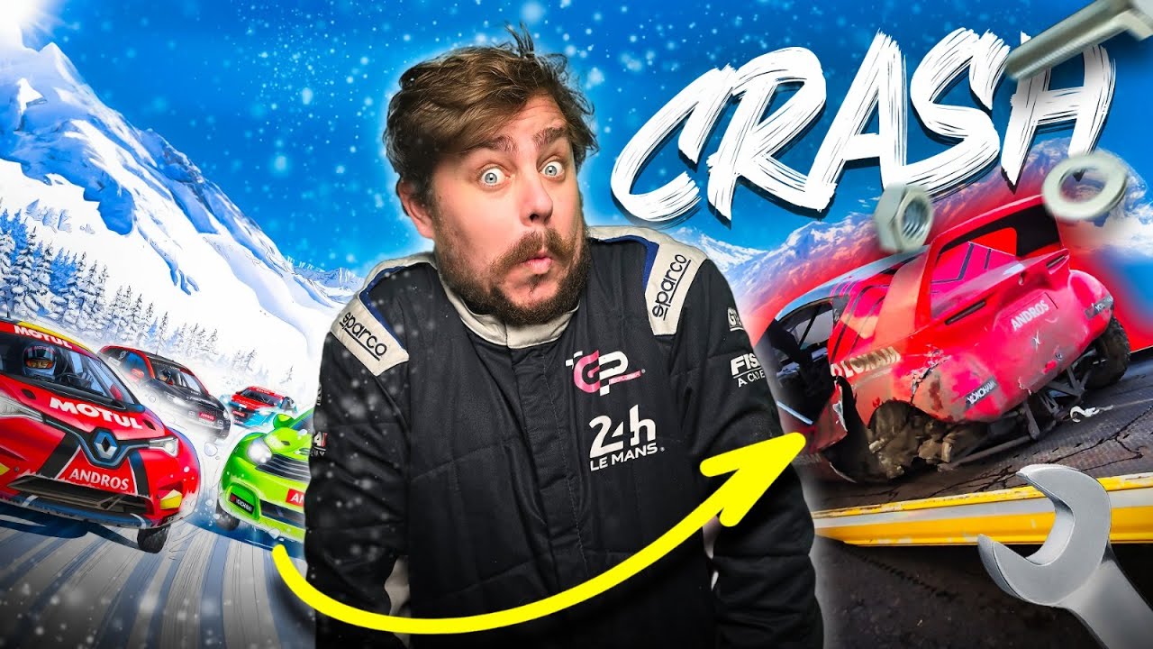 130 Km/h sur la GLACE ! (ça s'est mal terminé ) 😬