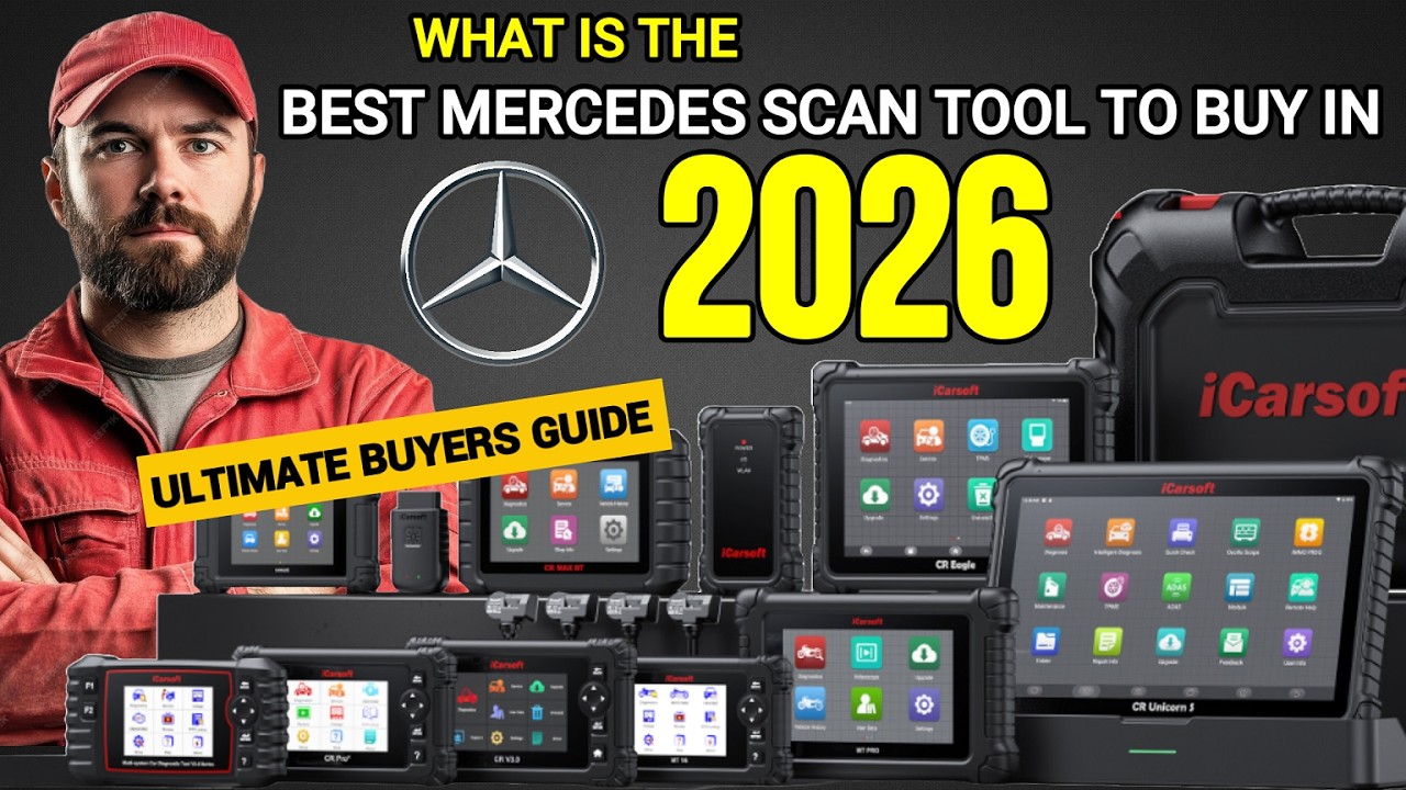 Лучший диагностический сканер OBD2 для Mercedes, который можно купить в 2026 году &mdash; посмотрите ви...