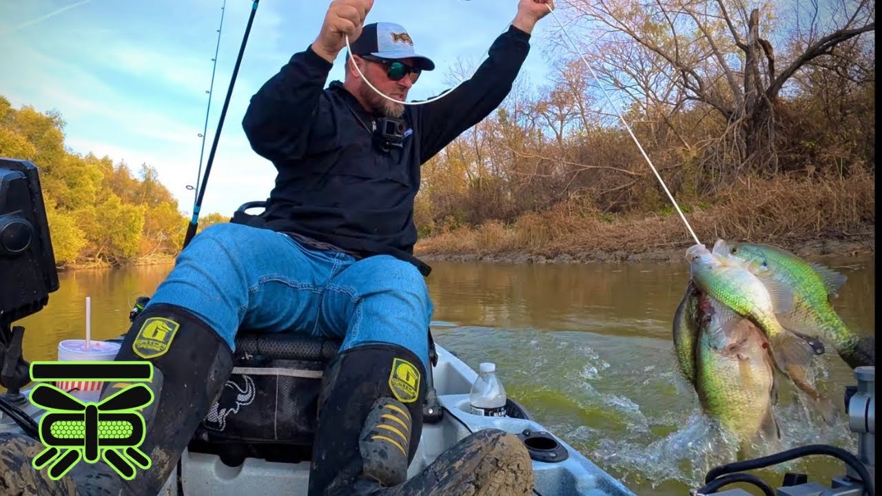 🐟 MONSTER CRAPPIE Return Here EVERY YEAR! Creek Fishing Goldmine‼️ 