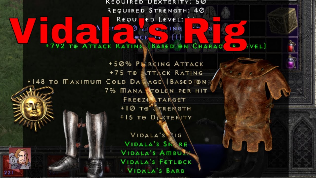 D2R Upgraded Sets - Vidala's Rig (4 Piece Set)