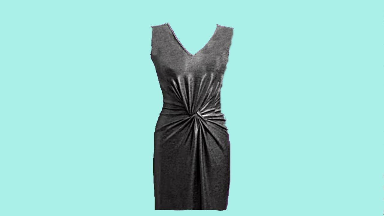 Aula #161: DIY: MODELANDO VESTIDO COM NÓ