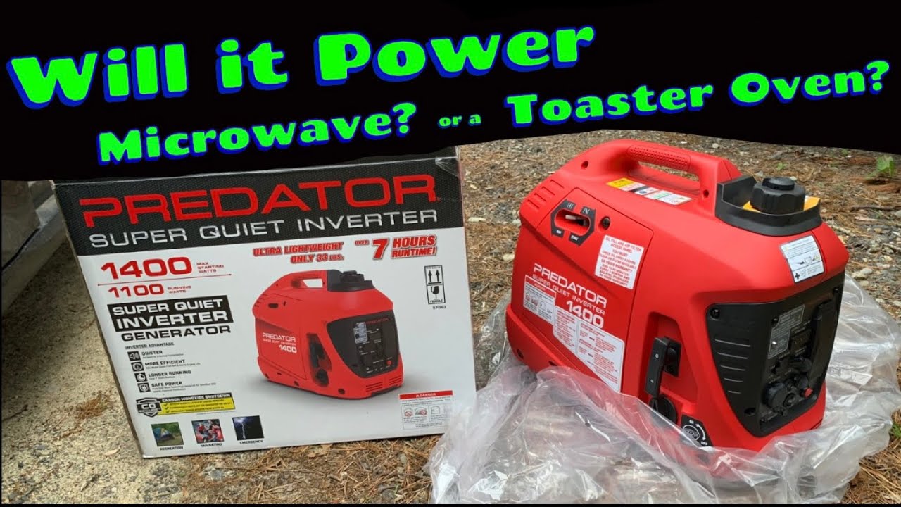 Testing a HARBOR FREIGHT 1400w Inverter Generator!