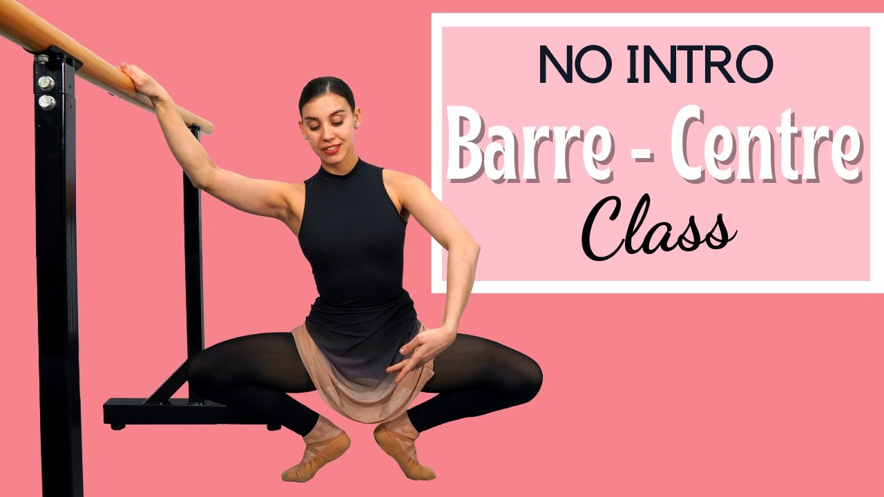 NO INTRO Ballet Barre - Centre Advanced Beginners | At Home Ballet Lessons 2021