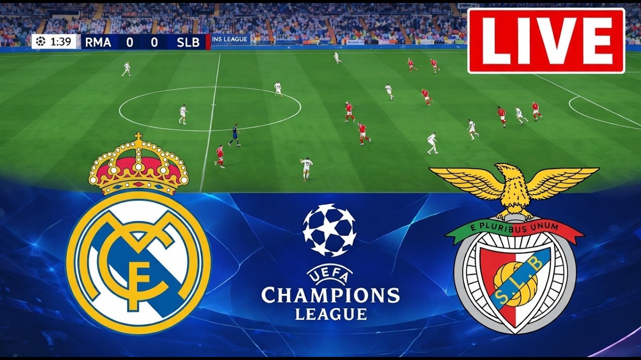 Real Madrid vs Benfica - UEFA Champions League 2026 | Full Match All Goals | PES 21 Gameplay