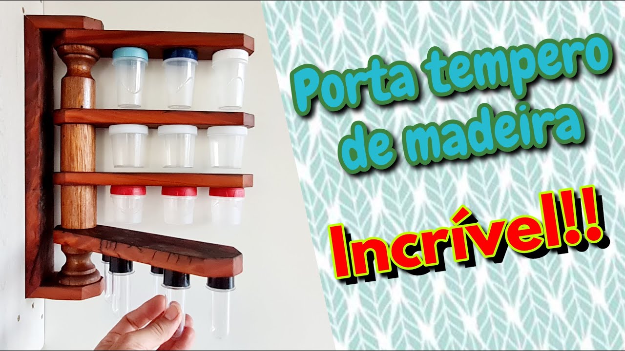 Como fazer Porta Condimento