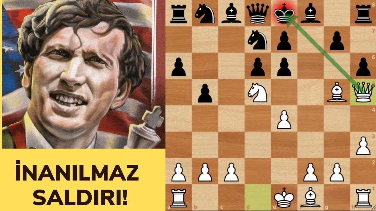 FISCHER'İN BU OYUNUNU SIKILMADAN DEFALARCA  ANLATABİLİRİM!