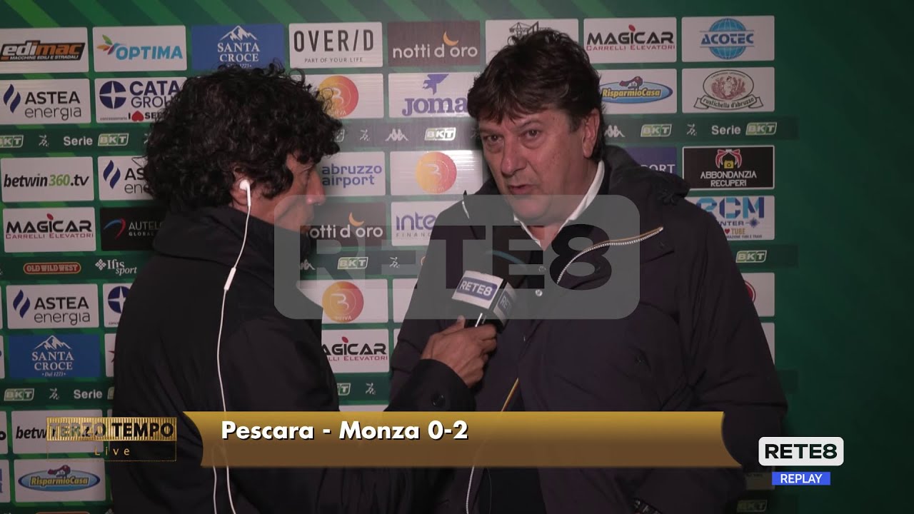 Pescara - Monza 0-2 91° Sebastiani: 