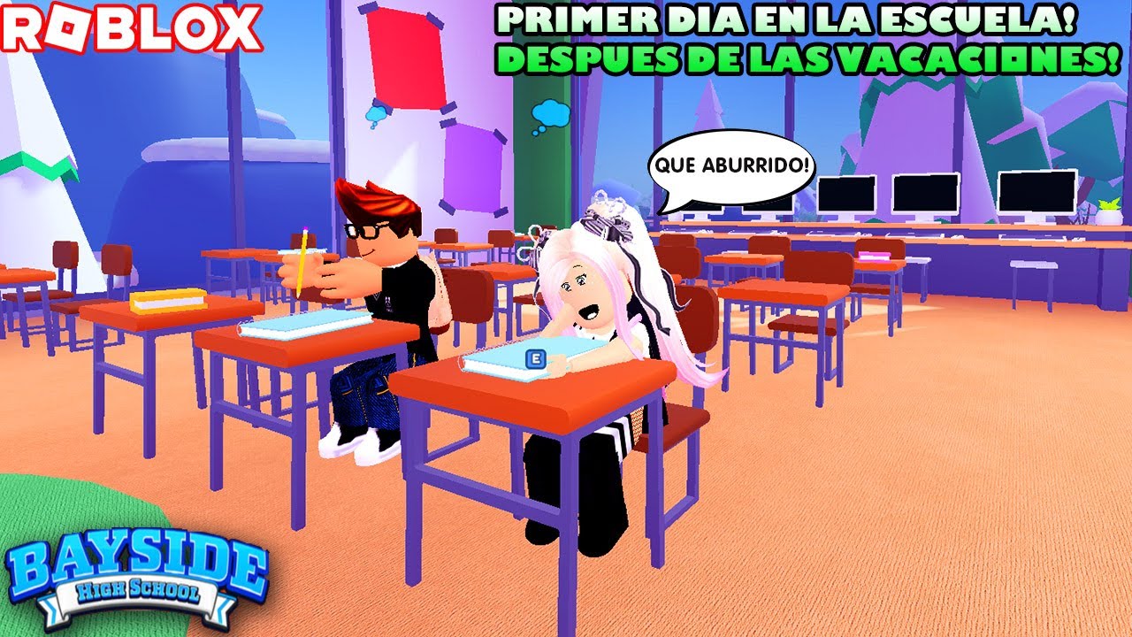 Me Va Mal En El Primer Dia De Clases Después De Las Vacaciones De Navidad! Roleplay Secu Bayside🥴