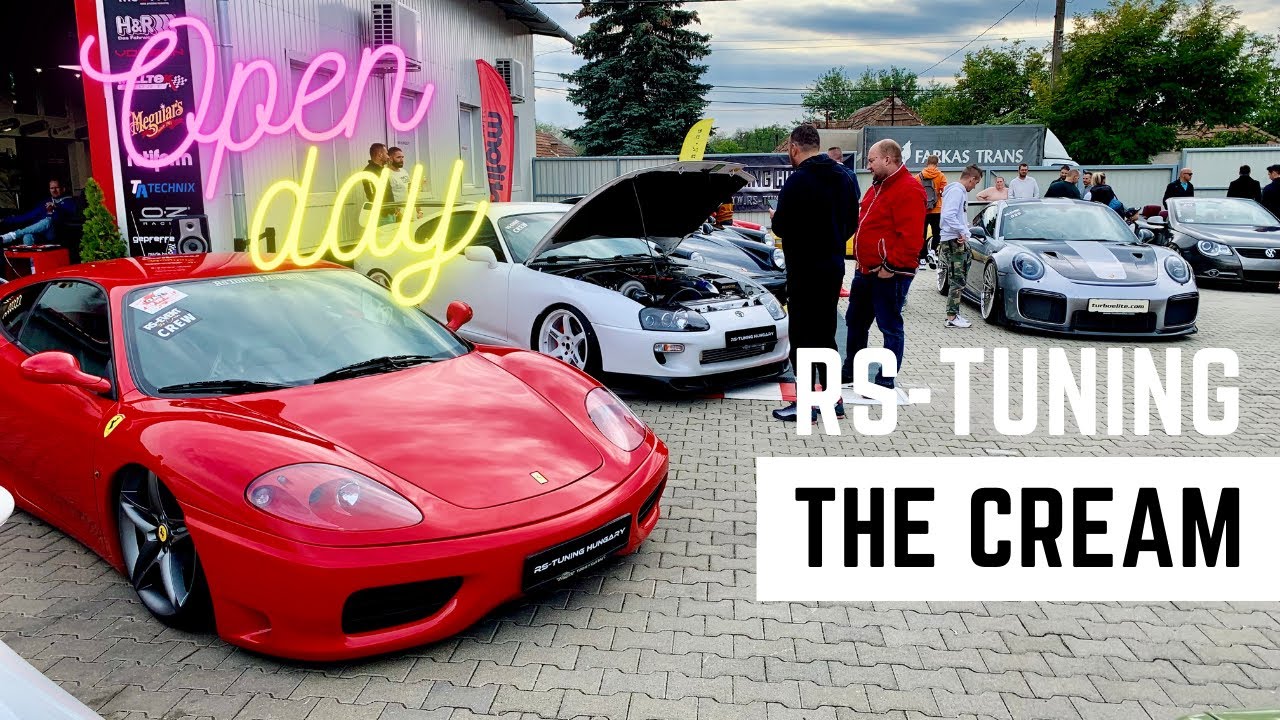 RS-Tuning OPEN DAY - Autós kánaán a XVII. kerületben 😱
