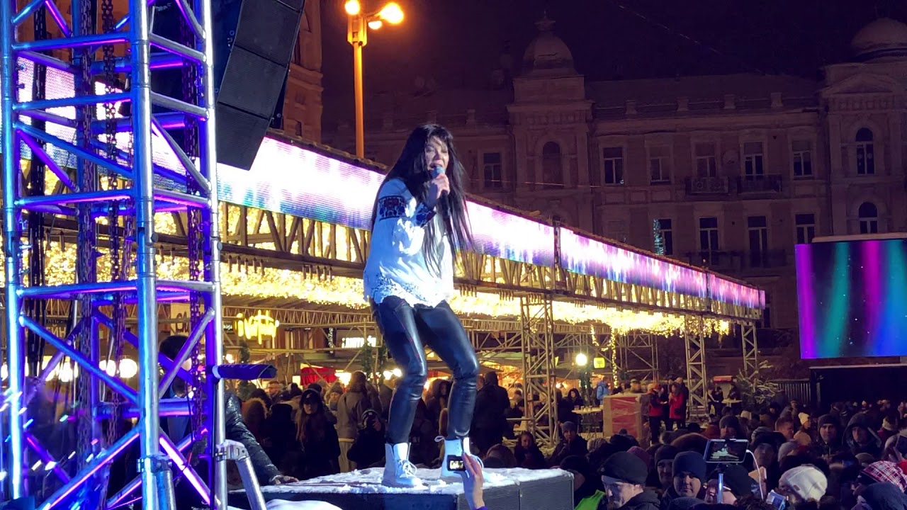 Руслана на Софіївській площі. Католицьке Різдво
