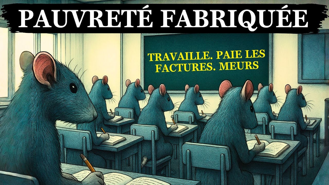 Travaille. Paie les Factures. Meurs. La Course des Rats Commence à l'École