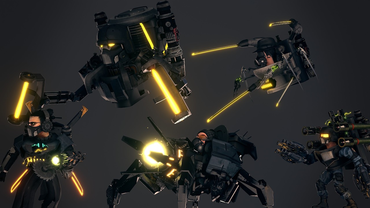 Upgraded G-Squad pack (Prisma/Blender) | Skibidi Paradox