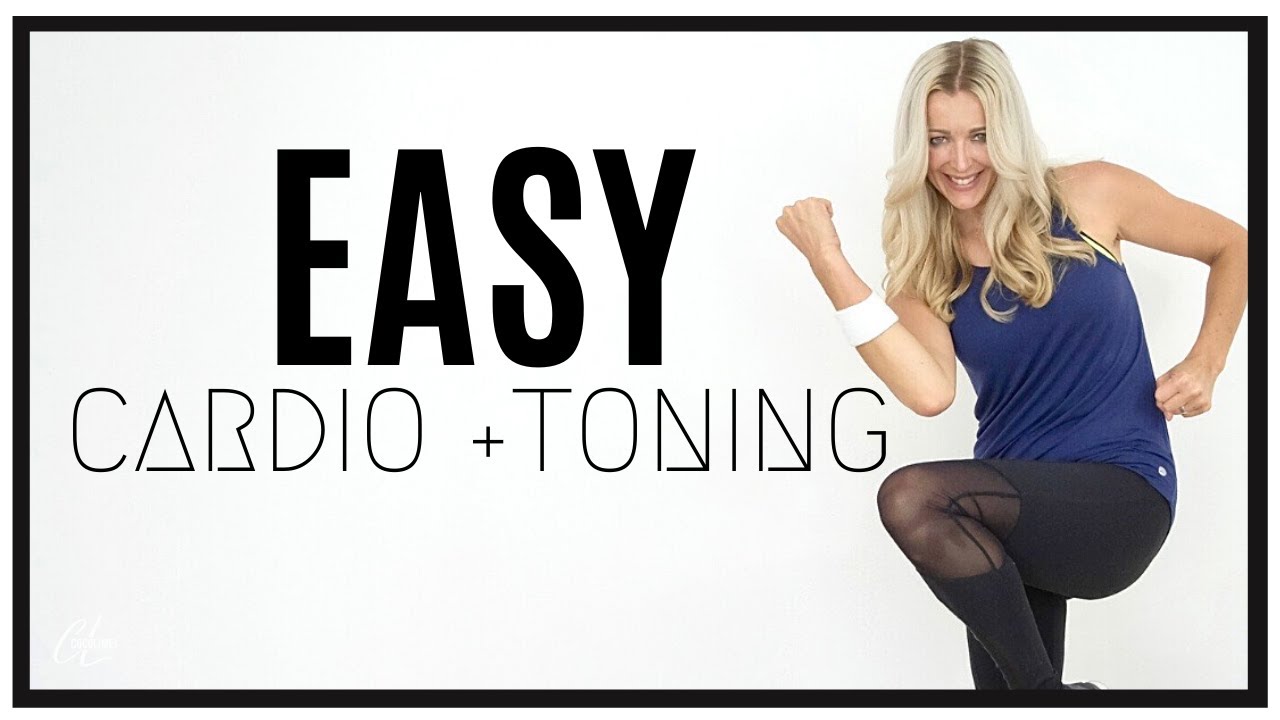 EASY Cardio & Toning Interval Workout /Safe Exercises for FIBROMYALGIA, LIGHT FATIGUE & MORE