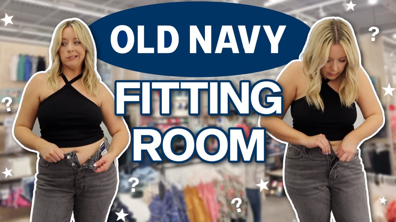 inside the fitting room at OLD NAVY! (is it still good in 2024?)