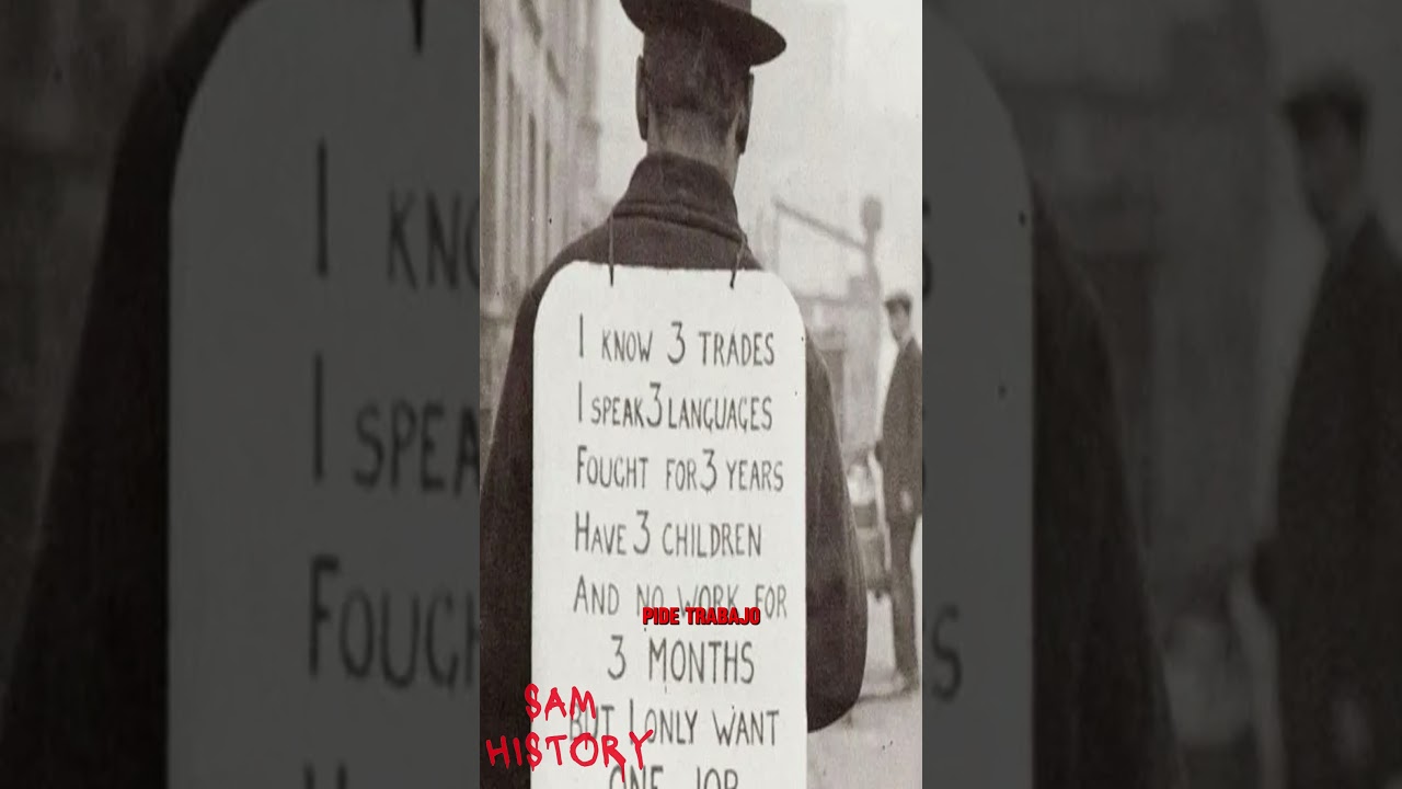 Fotograf&iacute;as que cuentan historias interesantes Gran Depresi&oacute;n, que dur&oacute; de 1929 a 1933  #historia