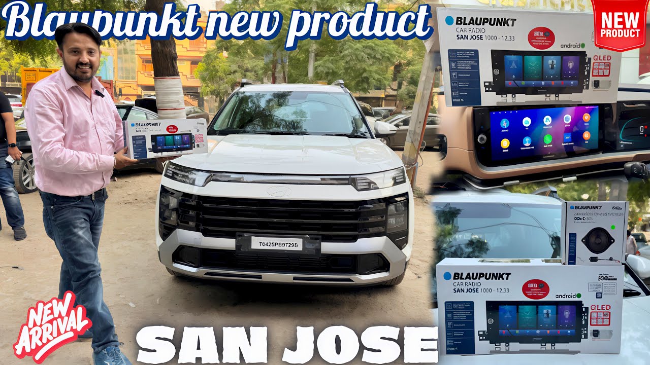 Blaupunkt new product San Jose with free centre speaker installation in ALCZAR in ClassicAccess.com