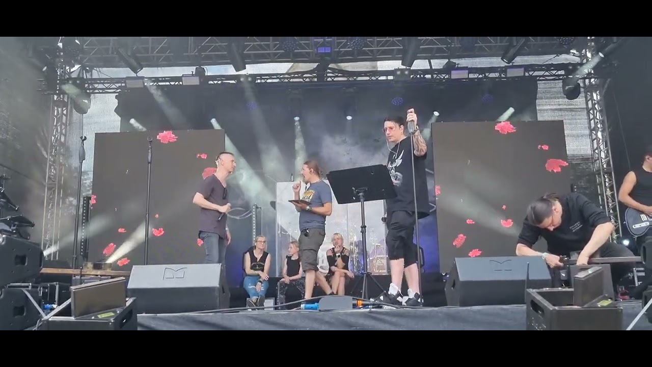 Blutengel & Solar Fake  - NOTHING LEFT (Soundcheck beim Open Air 2024 in Klaffenbach)
