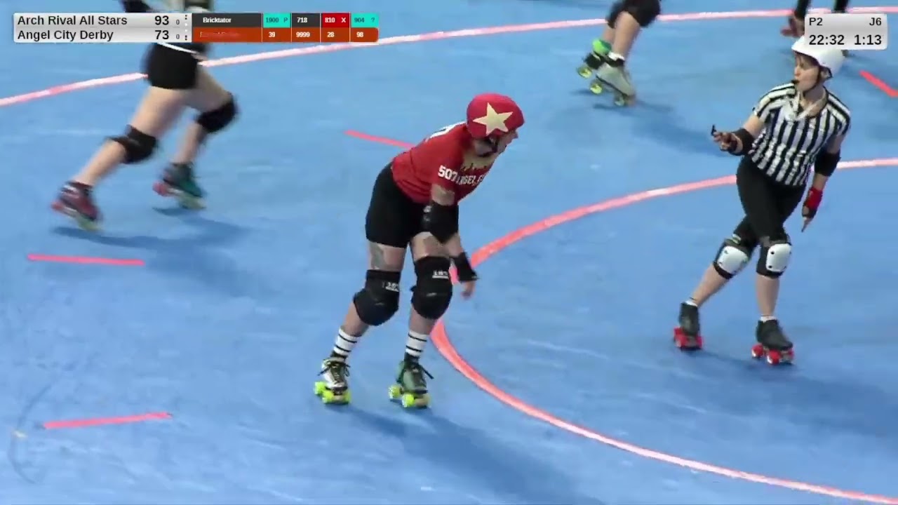 Roller Derby Champs 2024 Highlights - Arch Rival vs Angel City