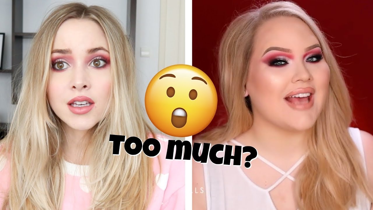 I TRIED FOLLOWING A NIKKIETUTORIALS MAKEUP TUTORIAL